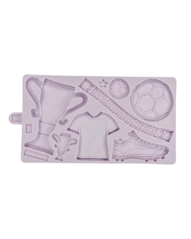 Karen Davies Karen Davies Siliconen Mould - Voetbal