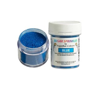 sugarflair Sugarflair Sugar Sprinkles Blauw - 40g
