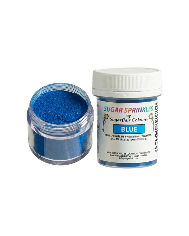 sugarflair Sugarflair Sugar Sprinkles Blauw - 40g