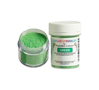 sugarflair Sugarflair Sugar Sprinkles Groen - 40g