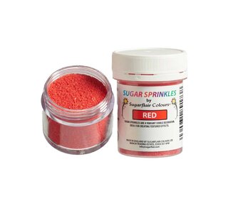 sugarflair Sugarflair Sugar Sprinkles Rood - 40g