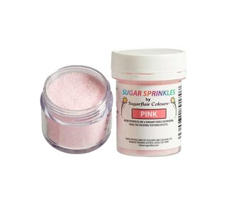sugarflair Sugarflair Sugar Sprinkles Roze - 40g