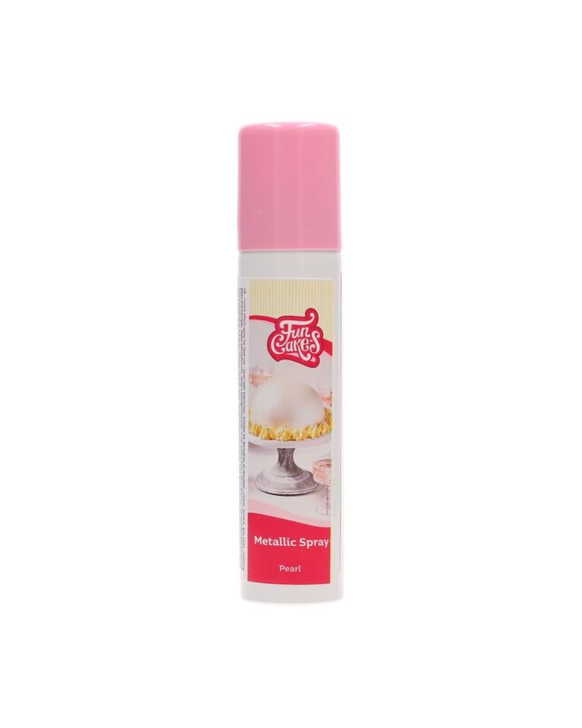 Funcakes Metallic spray Pearl (Funcakes)