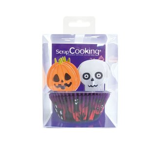 scrapcooking Scrapcooking Baking Cup & Topper Halloween Set/24
