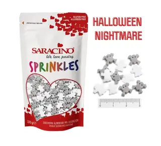 saracino saracino sprinkles halloween ghost 100gr