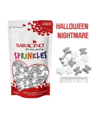 saracino saracino sprinkles halloween  ghost 100gr