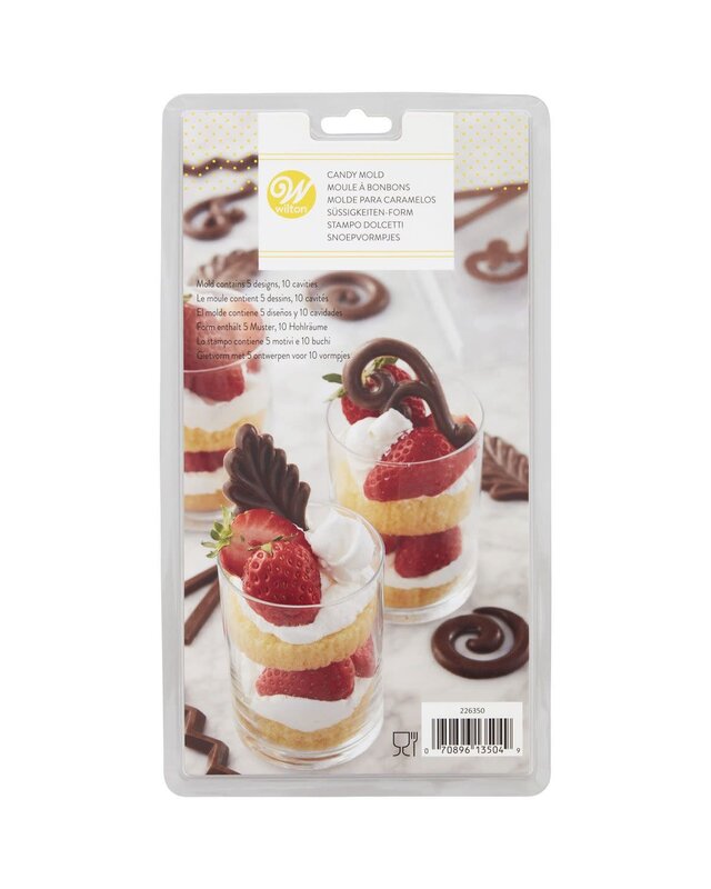wilton Wilton Candy Mould Dessert Accenten