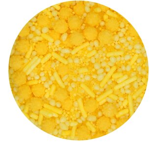 Funcakes FunCakes Sprinkle Medley geel 70g