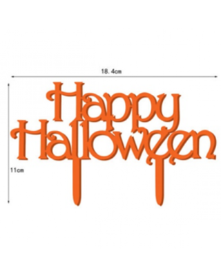 Happy Halloween topper acryl