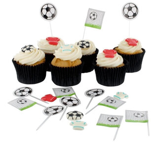 Culpitt Voetbal Prikkers by Culpitt  80mm 24st.