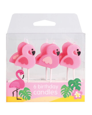 Culpitt Taartkaarsjes Flamingo 6st. by Culpitt