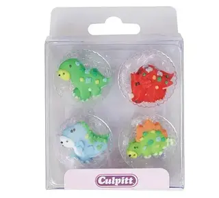 Culpitt Suikerdecoratie Dinosaurus 12st. by Culpitt