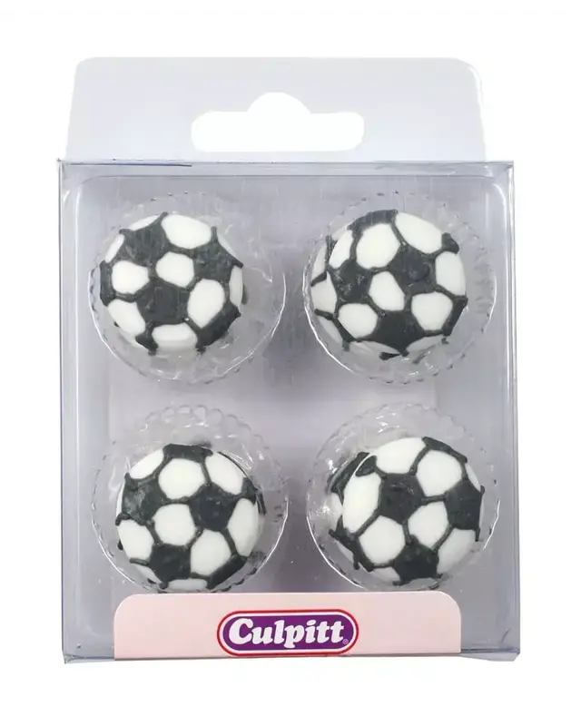 Culpitt Suikerdecoratie Voetbal 12st. by Culpitt