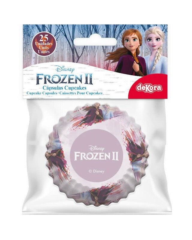 dekora Dekora Disney Frozen 2 Baking Cups pk/25