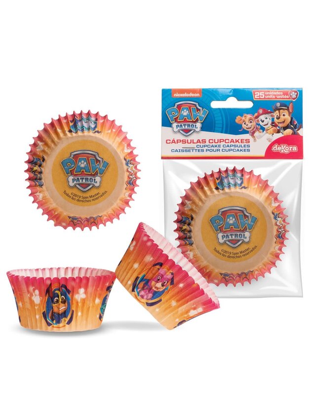 dekora Dekora Paw Patrol Baking Cups pk/25
