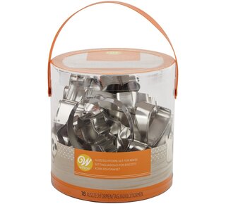 wilton Wilton Metalen Koekjes Uitsteker Halloween Set/18