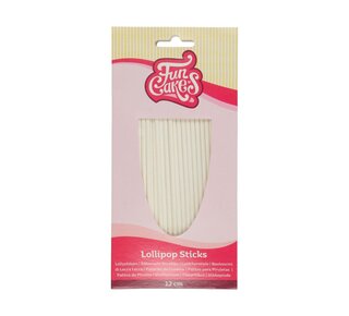 Funcakes FunCakes Lollipop cakepop stokjes 12cm pk/50