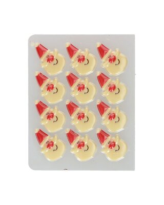 Funcakes FunCakes Chocolade Decoraties Santa Set/12
