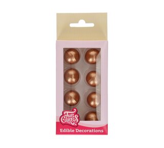 Funcakes FunCakes Chocolate Balls Bronze Set/8