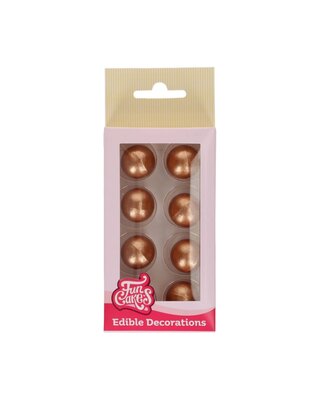 Funcakes FunCakes Chocolate Balls Bronze Set/8