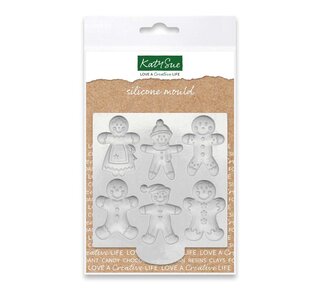 Katy Sue Katy Sue Siliconen Mal Gingerbread People