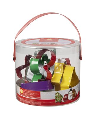 wilton Wilton Uitstekers Kerstmis Set/12