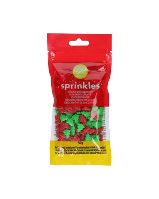 wilton Wilton Holiday Trees & Socks 3D Sprinkle Mix 56 g