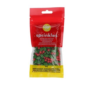 wilton Wilton Holly Leaf 3D Sprinkle Mix 56 g
