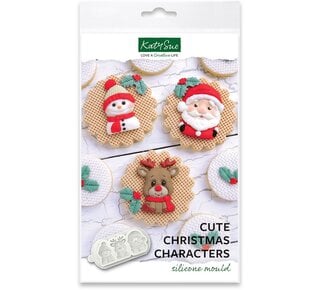 Katy Sue Katy Sue Silicone Vorm - Schattige Kerstfiguren