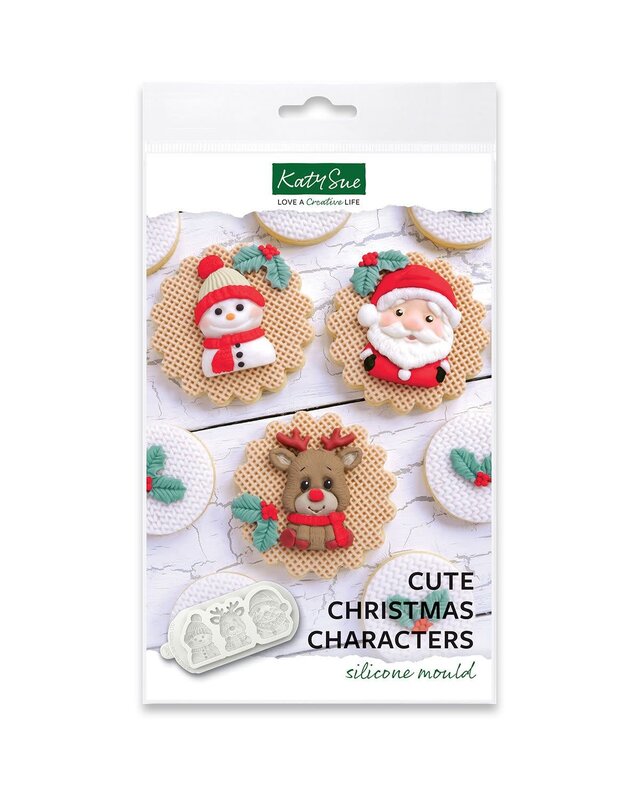 Katy Sue Katy Sue Silicone Vorm - Schattige Kerstfiguren