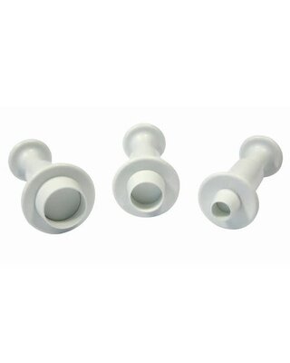 PME Miniature Round Plunger Cutter set/3