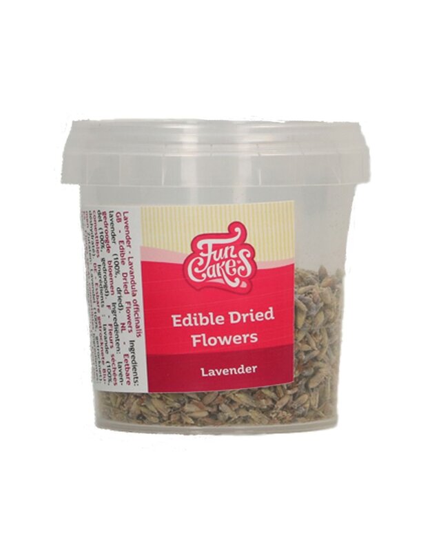 Funcakes FunCakes Eetbare Droogbloemen Lavendel 10 g