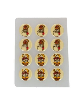Funcakes FunCakes Chocolade Decoraties Sint 3,8 cm pk/12