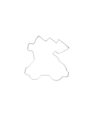 zenker Kerstkoekjes uitsteker dennenboom op auto