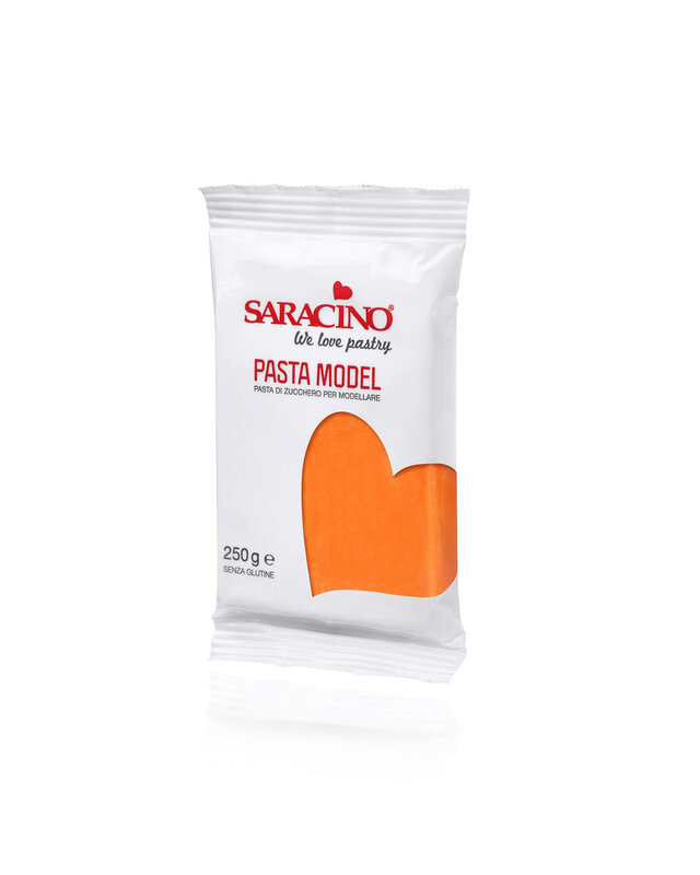 saracino Saracino modeling oranje 250gr