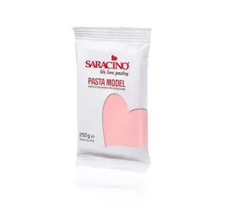 saracino Saracino modeling paste roze 250gr