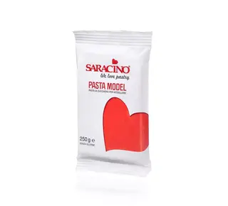 saracino Saracino modeling paste rood 250gr