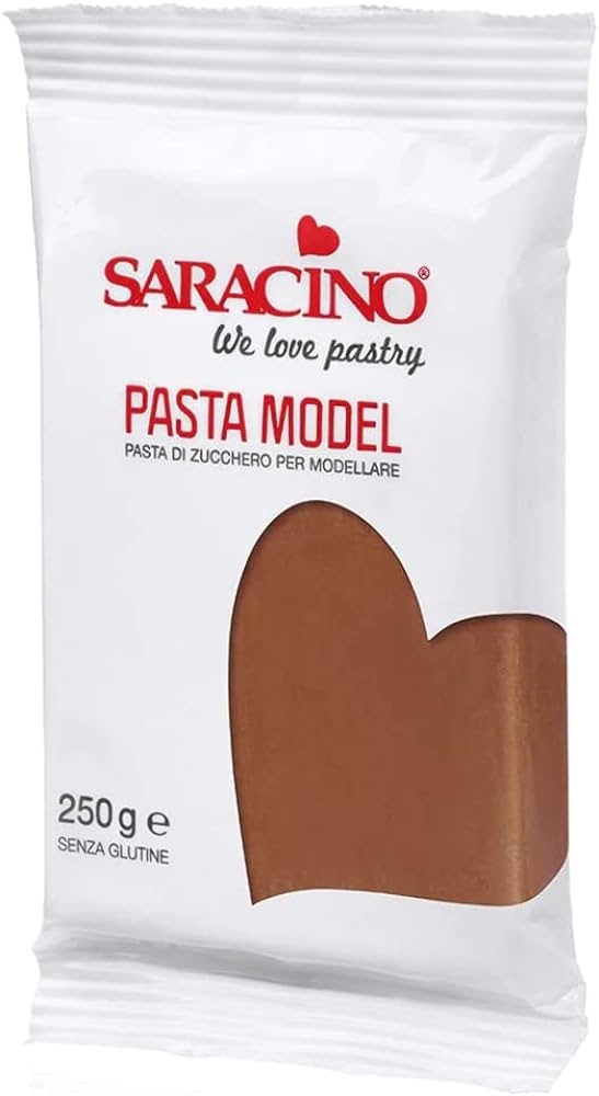 saracino Saracino modeling paste bruin 250gr