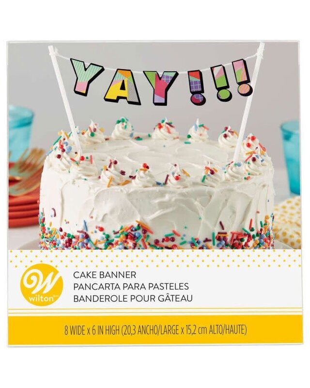 wilton Wilton Cake Topper Yay!