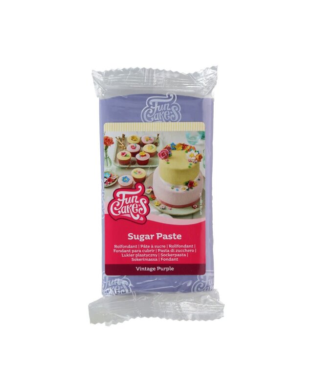 Funcakes FunCakes Fondant Vintage Purple 250 g
