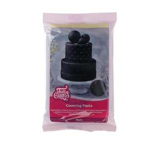 Funcakes FunCakes Covering Paste 500g Zwart