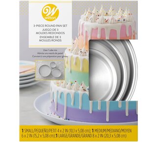 wilton Wilton Tiered Trio Round Pan Set/3
