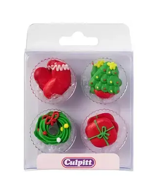 Culpitt Culpitt Suikerdecoratie Kerst 12st.