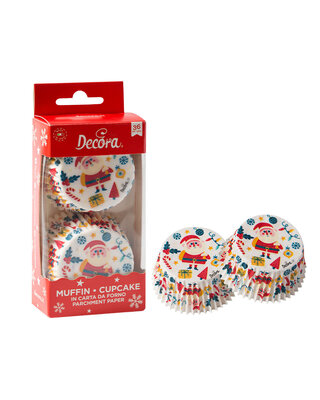 decora Merry christmas Baking cups 36st