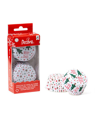 decora Kerstboom baking cups 36st