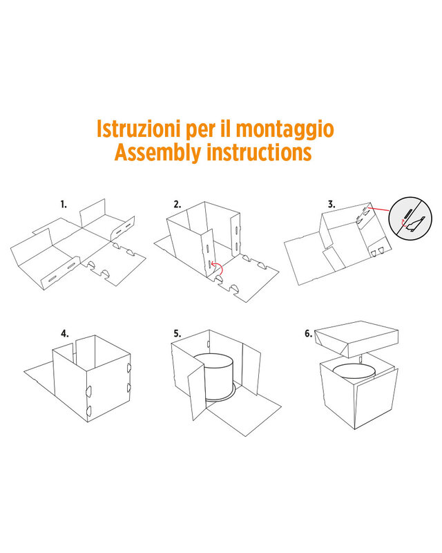 decora CAKE BOX 30,5 x 30,5 x h25 CM