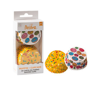 decora Donut baking cups 36st