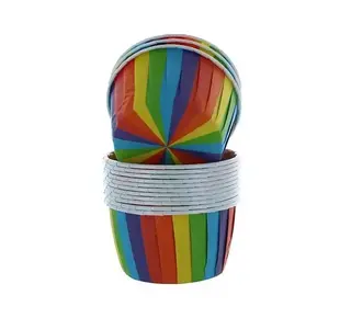 Culpitt Culpitt Cupcake Cups Regenboog 60mm 24st.