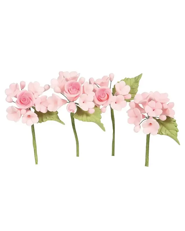 Culpitt Culpitt Gumpaste Roze Mini Rozen 4st