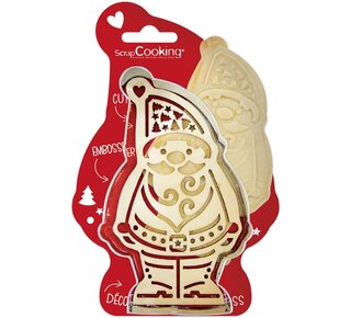 scrapcooking ScrapCooking Kerstman uitstekers & Embossers Set